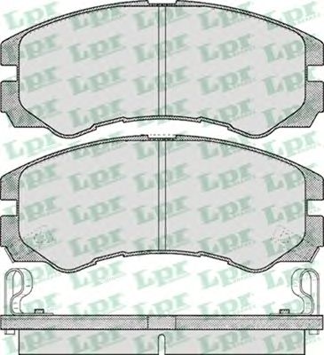 Тормозные колодки LPR 05P565