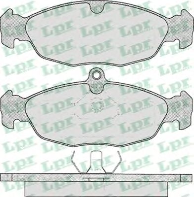 Тормозные колодки LPR 05P599