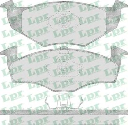 Тормозные колодки LPR 05P638