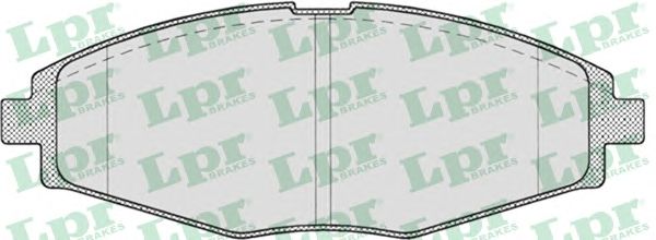 Тормозные колодки LPR 05P693