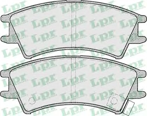 Гальмівні колодки LPR 05P695