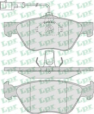 Тормозные колодки LPR 05P720