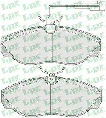 Тормозные колодки LPR 05P774