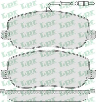 Тормозные колодки LPR 05P831