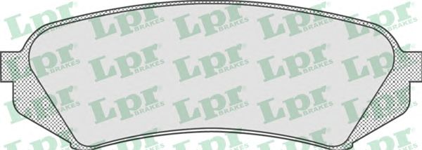 Тормозные колодки LPR 05P835