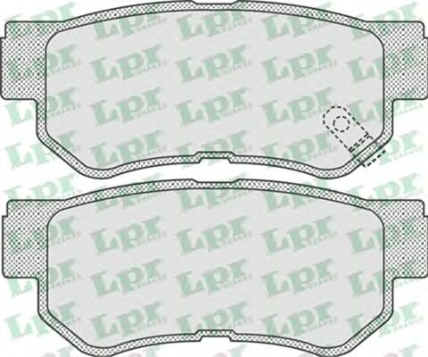 Тормозные колодки LPR 05P848