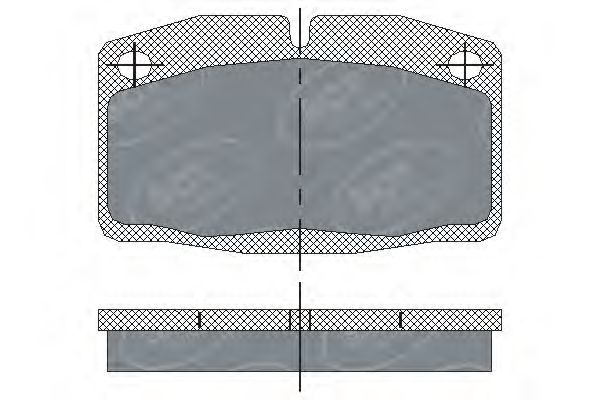 Тормозные колодки SCT SP 105