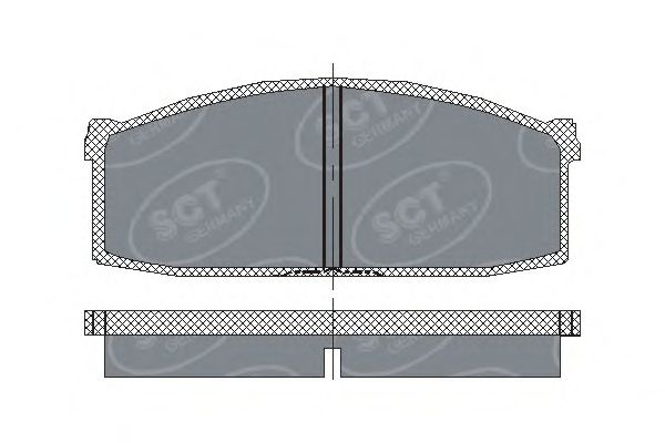 Тормозные колодки SCT SP 112