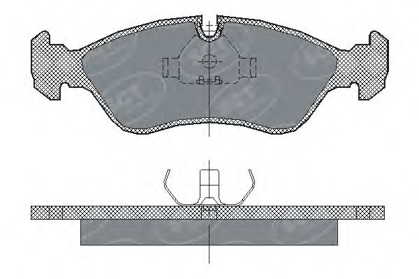 Тормозные колодки SCT SP 122