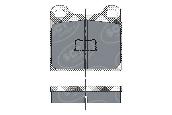 Тормозные колодки SCT SP 127
