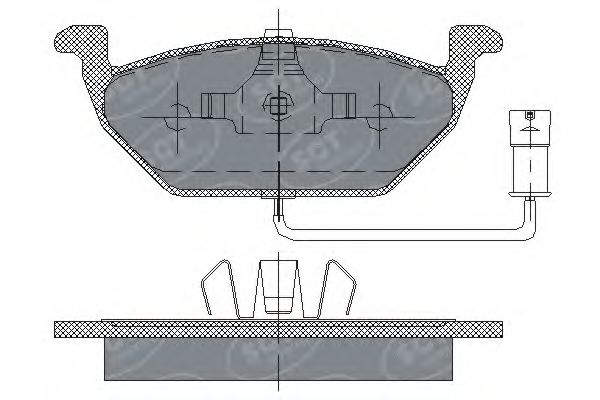 Тормозные колодки SCT SP 136
