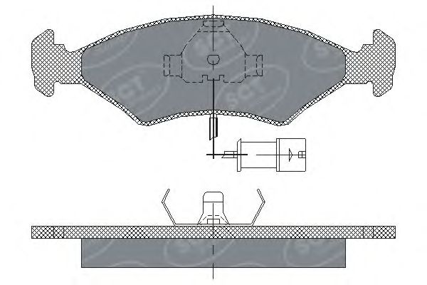 Тормозные колодки SCT SP 142