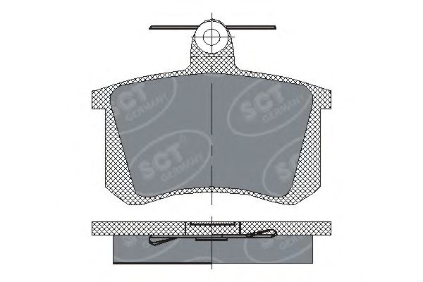 Тормозные колодки SCT SP 145