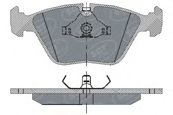 Тормозные колодки SCT SP 152