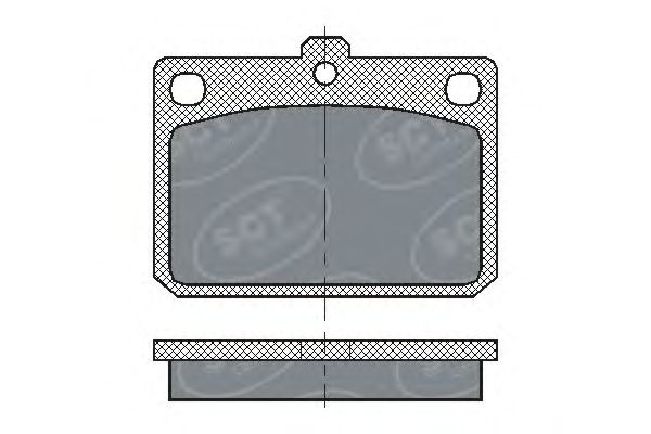 Тормозные колодки SCT SP 159