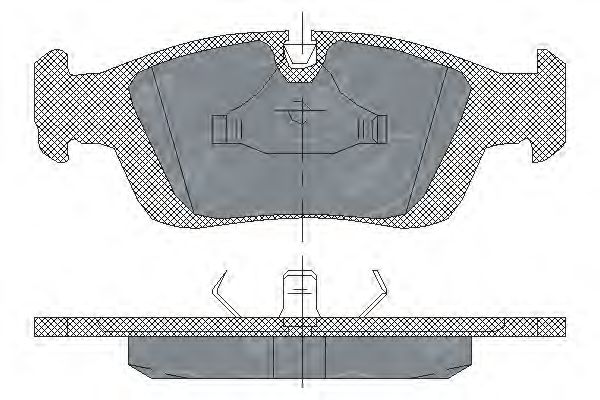 Тормозные колодки SCT SP 164