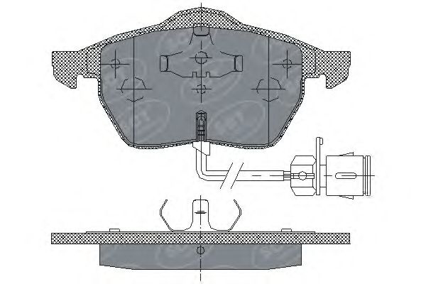 Тормозные колодки SCT SP 178