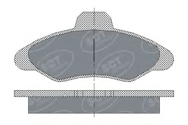 Тормозные колодки SCT SP 188