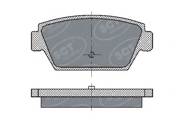 Тормозные колодки SCT SP 192
