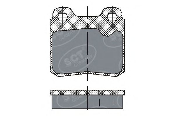 Тормозные колодки SCT SP 193