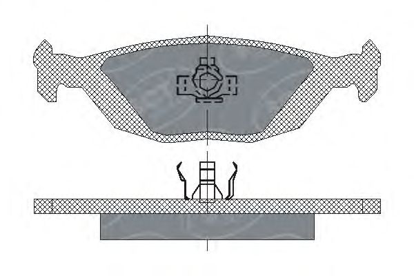 Тормозные колодки SCT SP 194