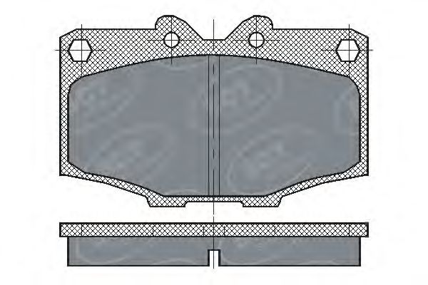 Тормозные колодки SCT SP 205