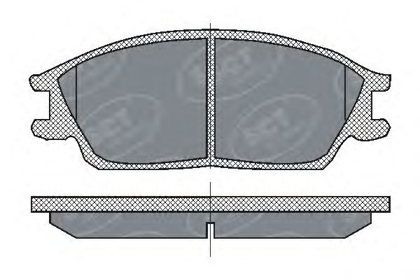 Тормозные колодки SCT SP 207