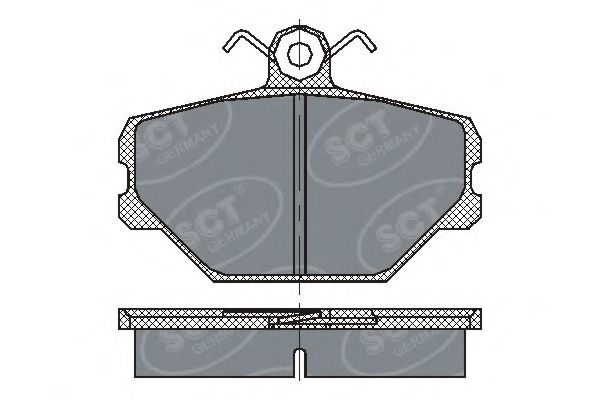 Тормозные колодки SCT SP 217