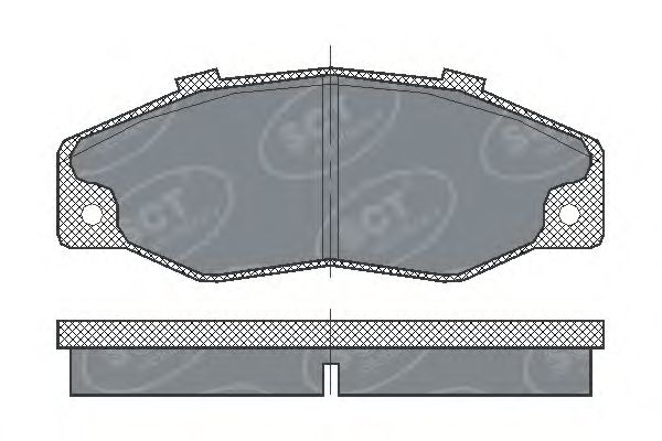 Тормозные колодки SCT SP 218