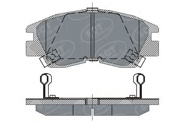 Тормозные колодки SCT SP 222