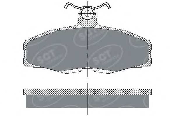 Тормозные колодки SCT SP 225