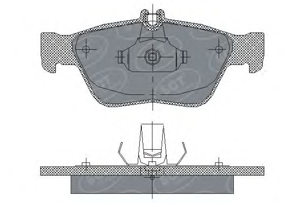 Тормозные колодки SCT SP 226