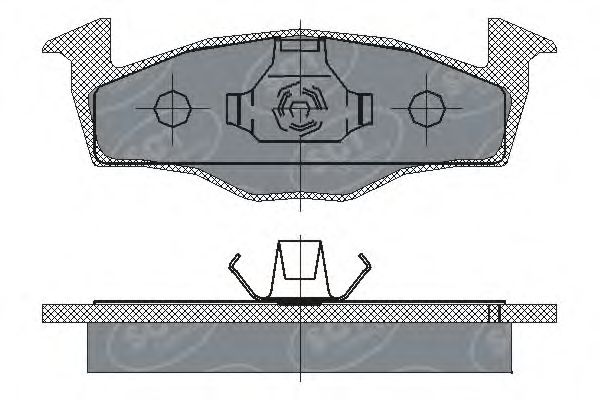 Тормозные колодки SCT SP 227
