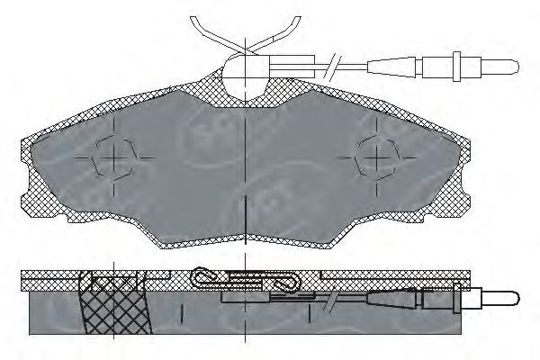 Тормозные колодки SCT SP 228