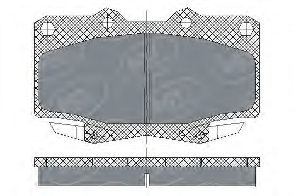 Тормозные колодки SCT SP 229