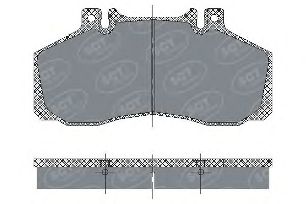 Тормозные колодки SCT SP 230