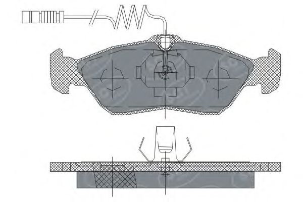 Тормозные колодки SCT SP 232