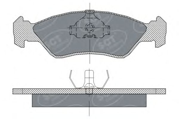 Тормозные колодки SCT SP 236