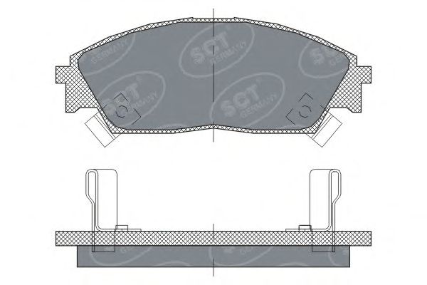 Тормозные колодки SCT SP 238