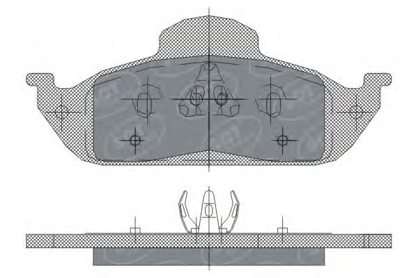 Тормозные колодки SCT SP 244