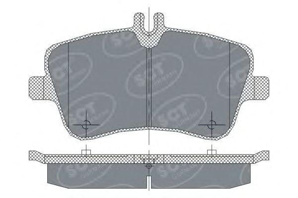 Тормозные колодки SCT SP 246