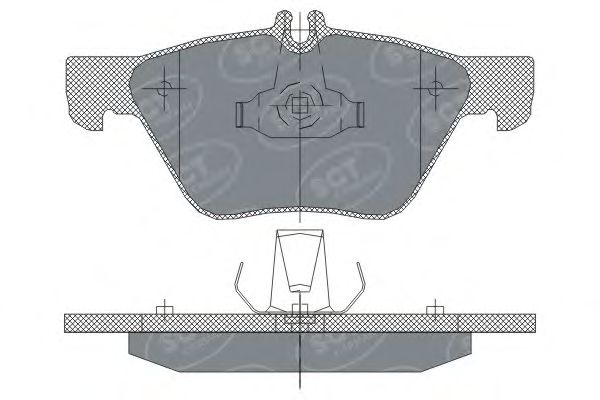 Тормозные колодки SCT SP 254