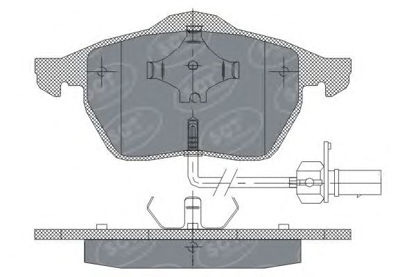 Тормозные колодки SCT SP 259