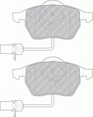 Тормозные колодки FERODO FSL1323 SL
