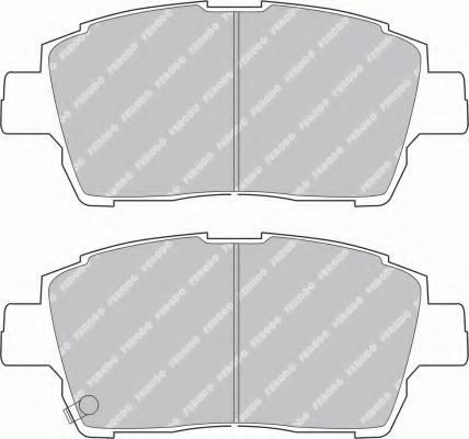 Тормозные колодки FERODO FDB1392