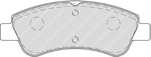 Тормозные колодки FERODO FDB4066