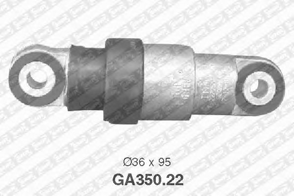 Натяжной ролик поликлинового ремня SNR GA350.22