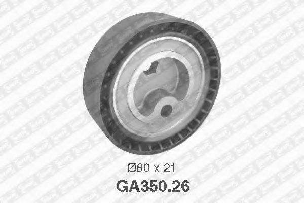 Натяжной ролик поликлинового ремня SNR GA350.26