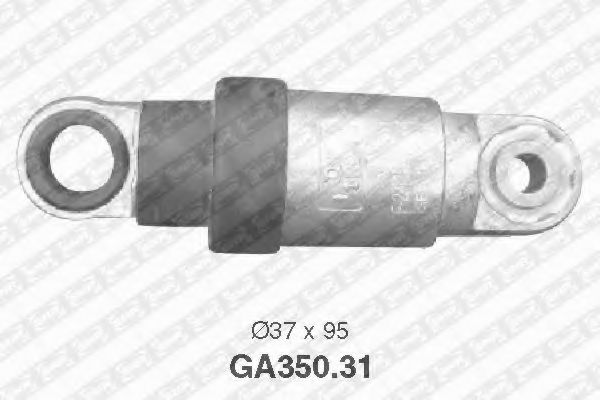 Натяжной ролик поликлинового ремня SNR GA350.31