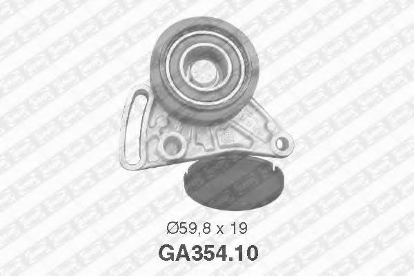 Натяжной ролик поликлинового ремня SNR GA354.10